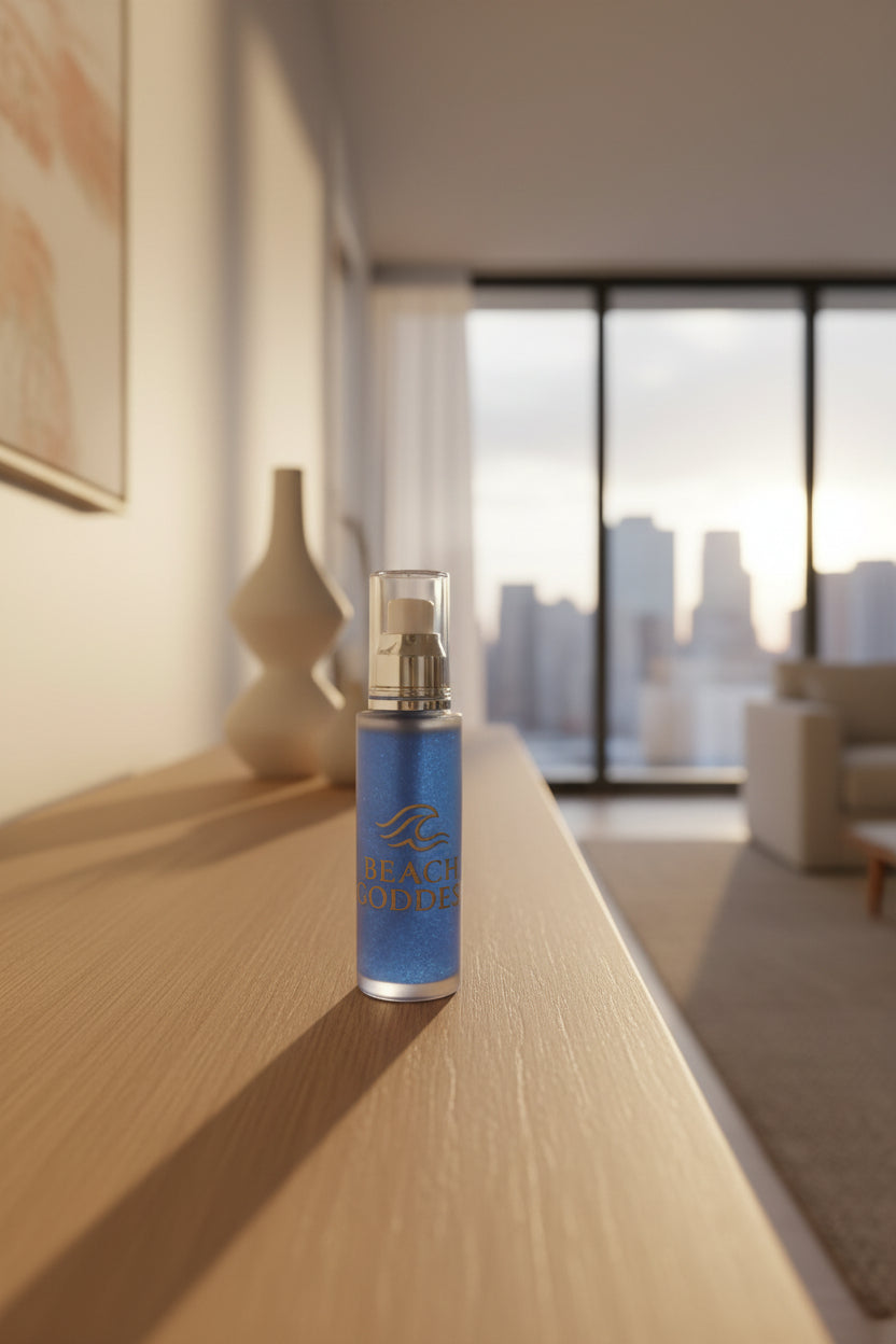Shimmering Body Oil, Moonlit Sand 60ml
